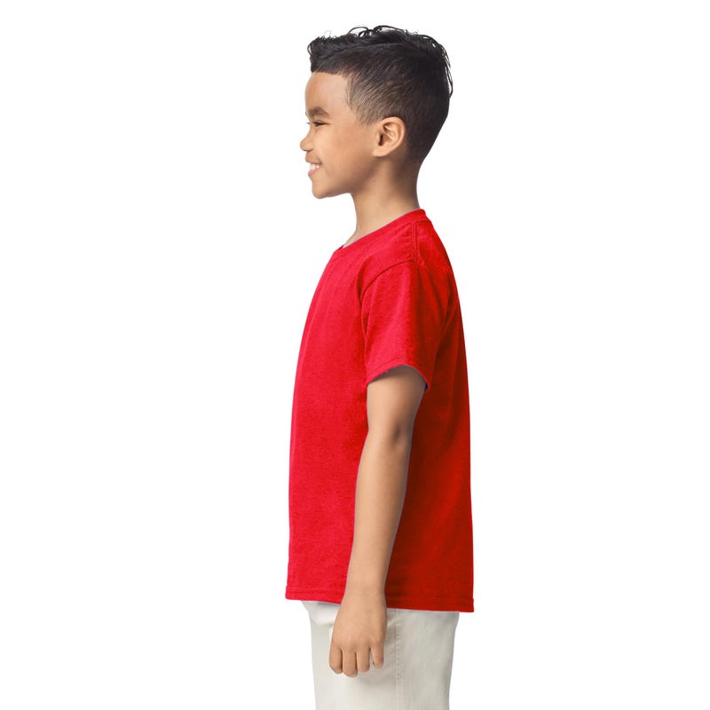 Gildan Youth DryBlend T-Shirt, Style G8000B, 2-Pack, Red, Medium - Image 4